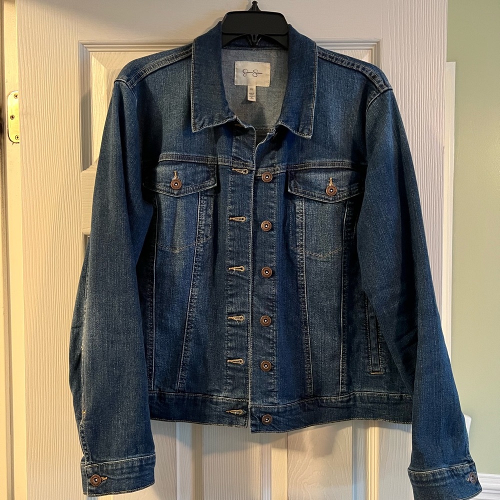 Jessica Simpson Reagan Relaxed Denim Jacket